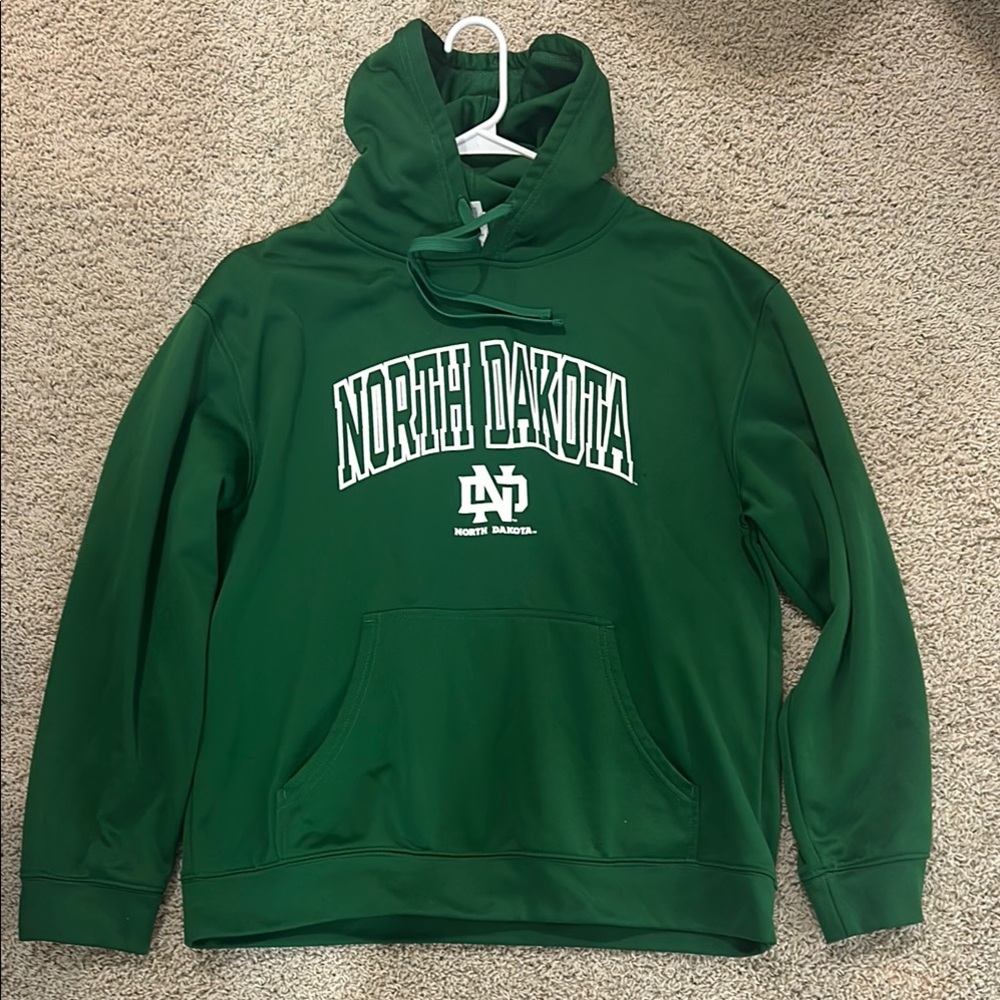 North Dakota Green Hoodie